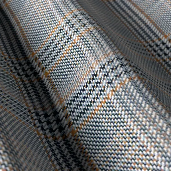 Ferre No. 25263, grey suiting fabric