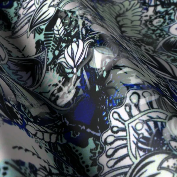 Flash Lining No. 27990, grey lining fabric