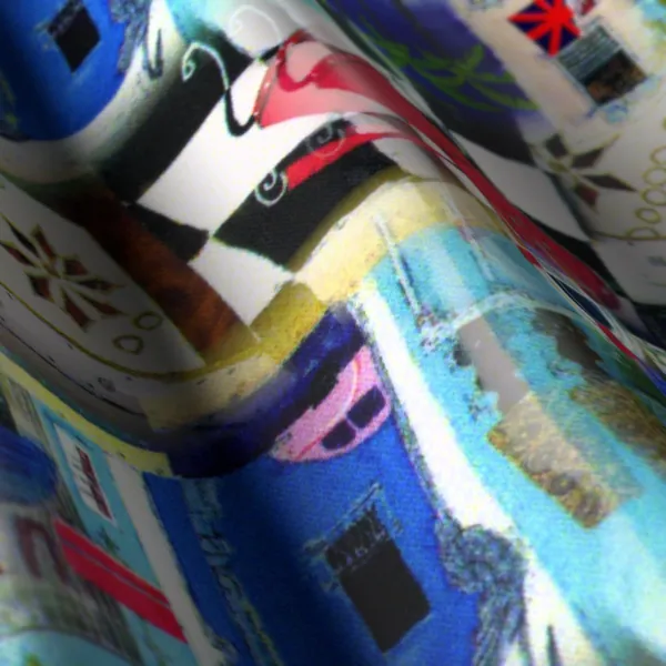 Flash Lining No. 28257, grey lining fabric