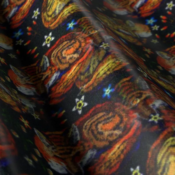 Flash Lining No. 28704, brown lining fabric