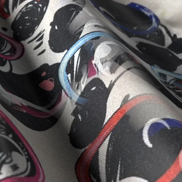 Flash Lining No. 28946, grey lining fabric
