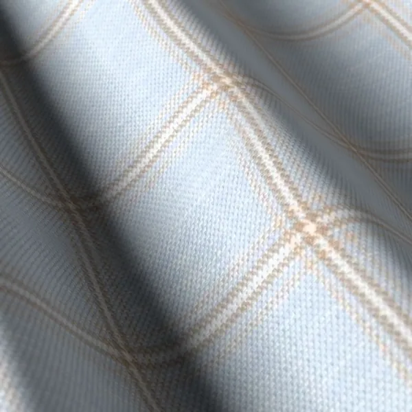 Linen No. 30176, blue suiting fabric