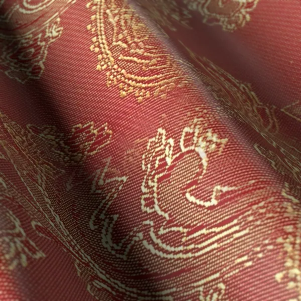 Linings No. 27067, red lining fabric