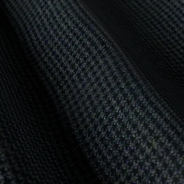 Loro Piana Super 130's No. 26622, black suiting fabric