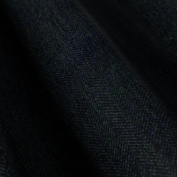 Loro Piana Super 130's No. 26625, black suiting fabric