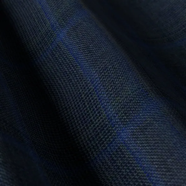 Loro Piana Super 150's No. 28671, navy suiting fabric