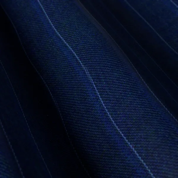 Loro Piana Super 150's No. 28679, navy suiting fabric