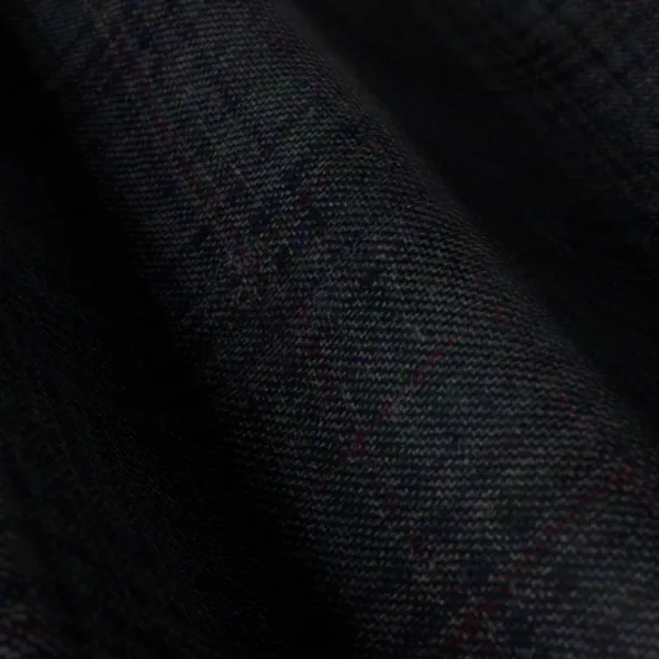 Marzotto Super 150's No. 27173, black suiting fabric