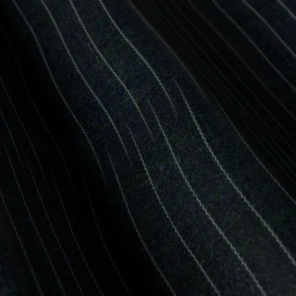 Marzotto Super 150's No. 27186, black suiting fabric