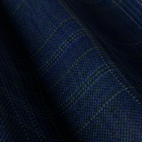 Mayfair No. 25636, navy suiting fabric