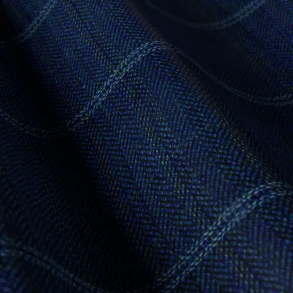 Mayfair No. 25647, navy suiting fabric
