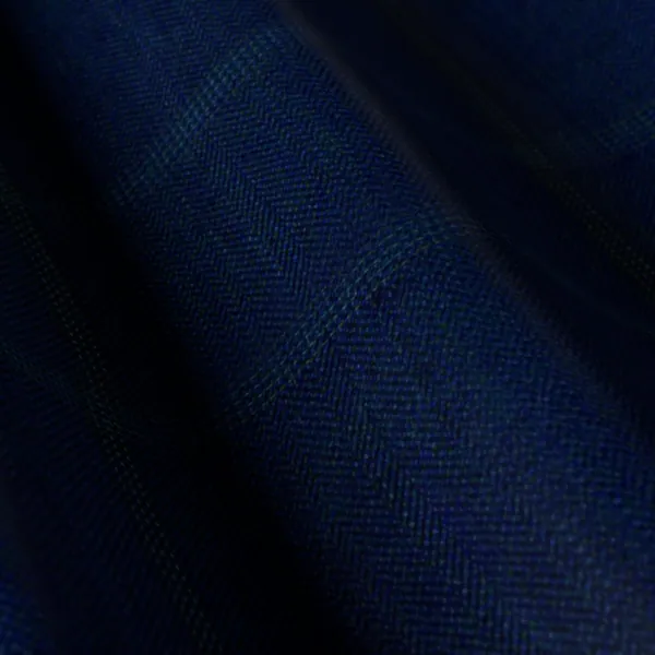Mayfair No. 26216, navy suiting fabric