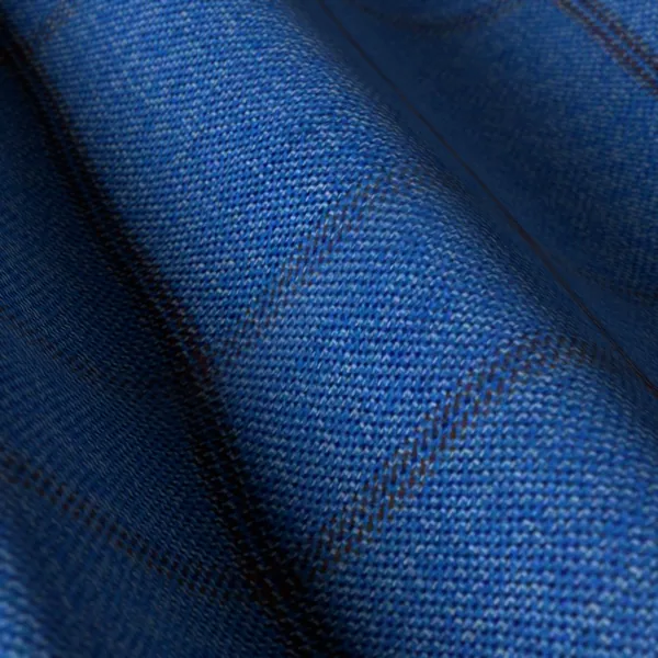Mayfair No. 28068, blue suiting fabric