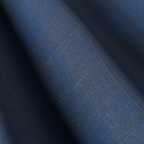 Michaelangelo Sports Jacketing No. 28852, blue jacketing fabric