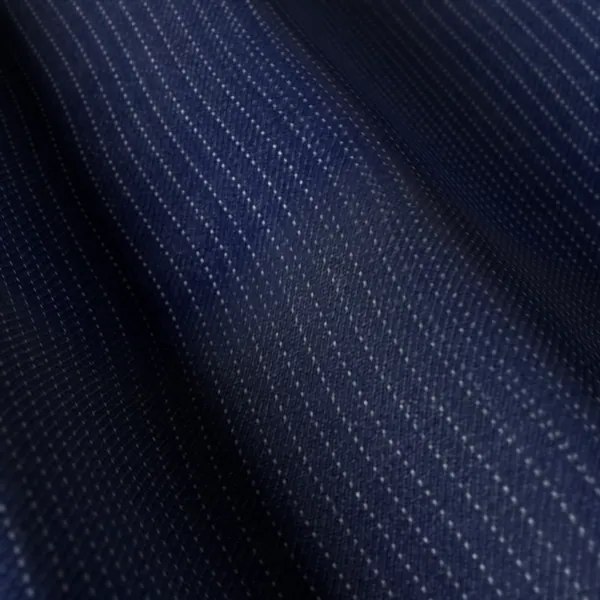 Michaelangelo Stretch Wool No. 29014, navy suiting fabric