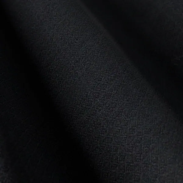 Michaelangelo Stretch Wool No. 29843, black suiting fabric