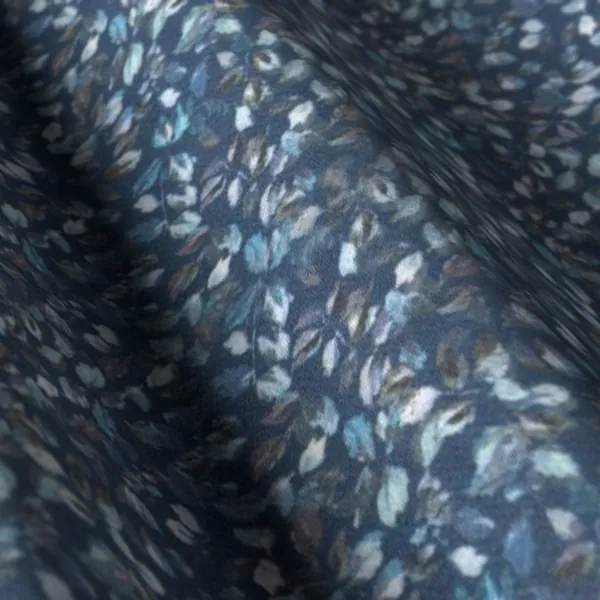 Printed Shirting No. 29565, blue shirting fabric