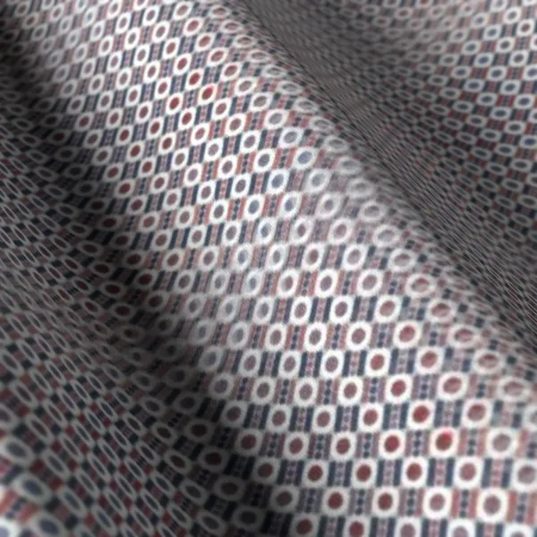 Printed Shirting No. 29573, grey shirting fabric