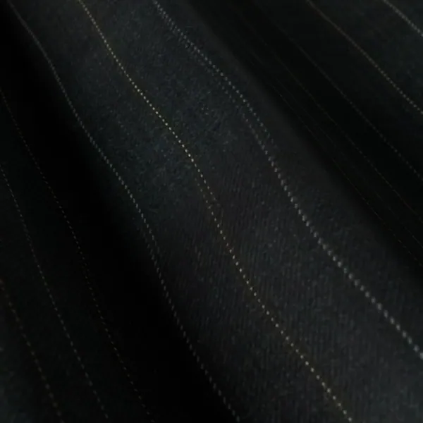 Savile Row No. 24653, black suiting fabric