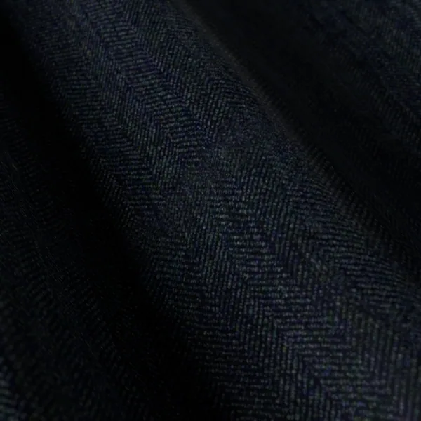 Savile Row No. 26651, black suiting fabric