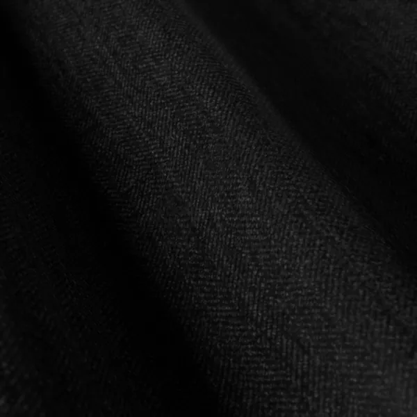 Savile Row No. 28404, black suiting fabric