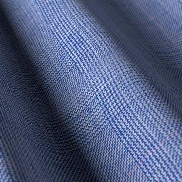 Savile Row No. 28525, blue suiting fabric