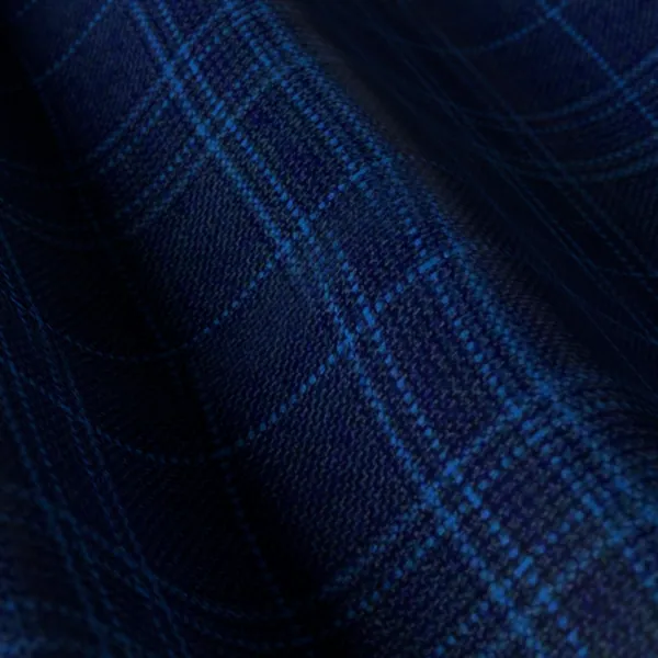 Savile Row No. 28531, navy suiting fabric
