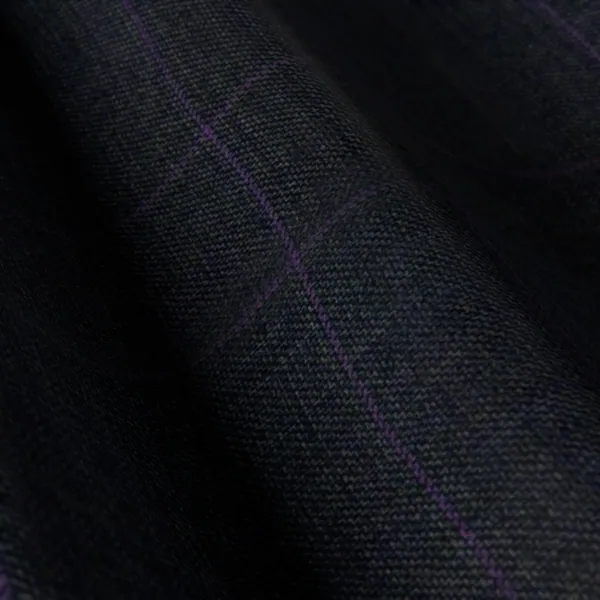 Savile Row No. 28627, black suiting fabric