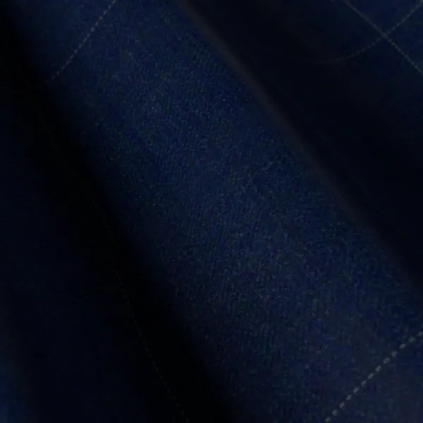 Savile Row No. 28648, navy suiting fabric
