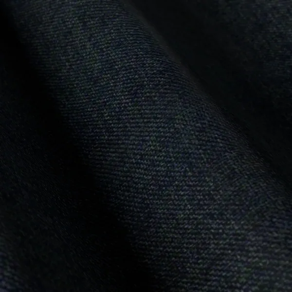 Vitale Barberis Canonico Perennial Super 110's Solid-Sharkskin No. 26953, black suiting fabric