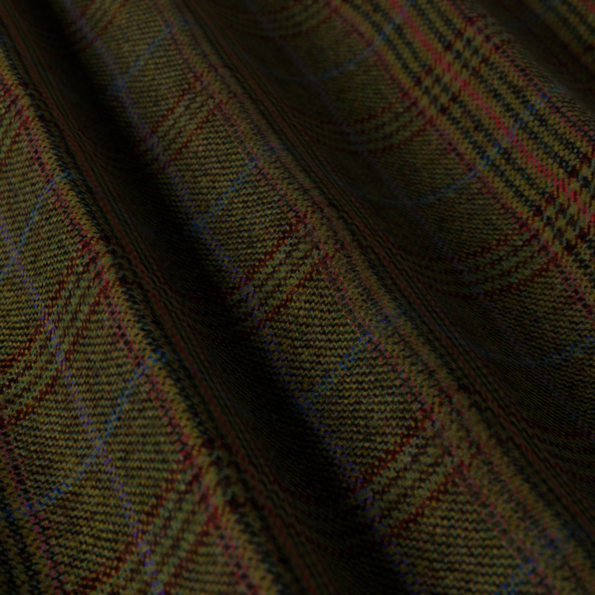 Devonshire Tweeds No. 28563, draped