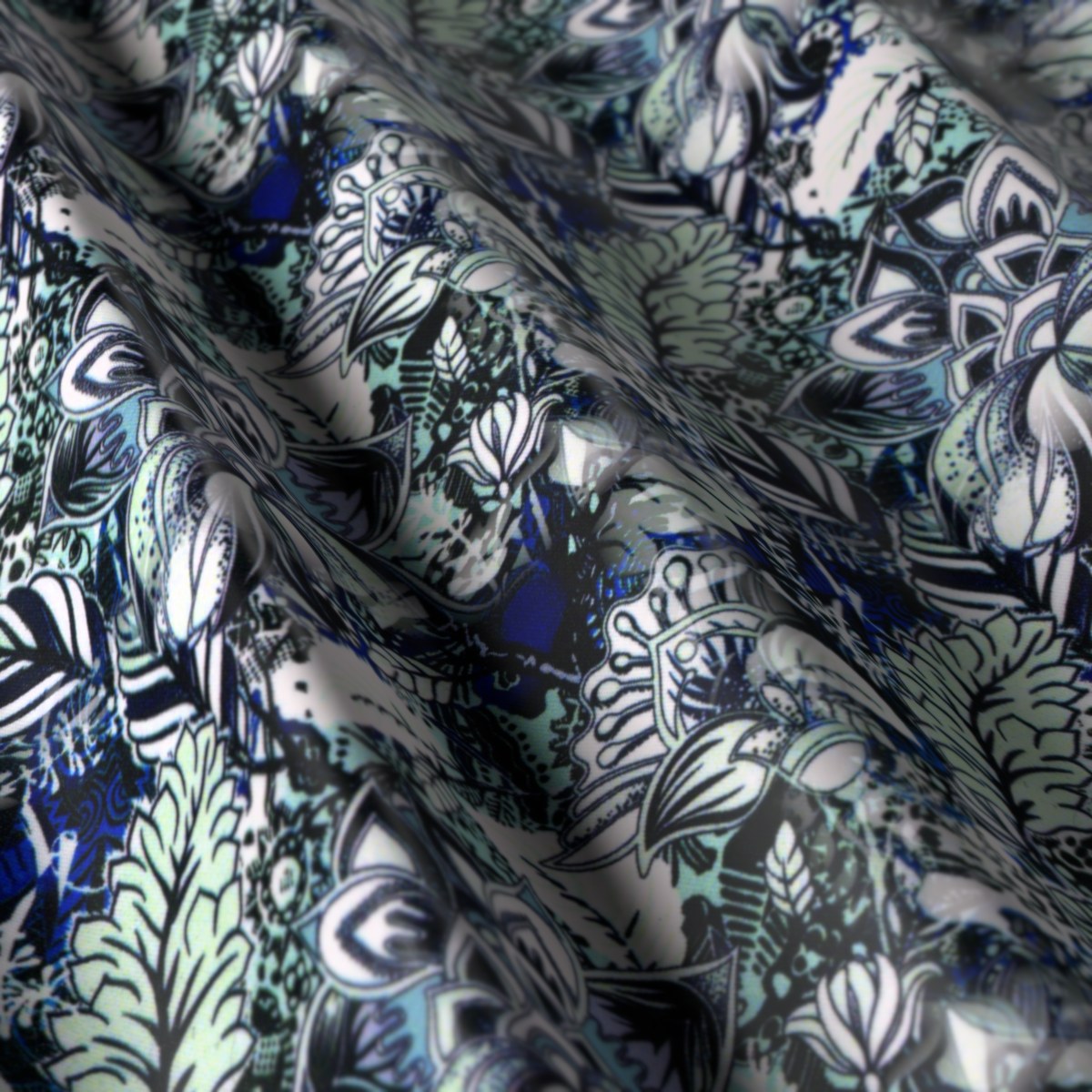 Flash Lining No. 27990, draped