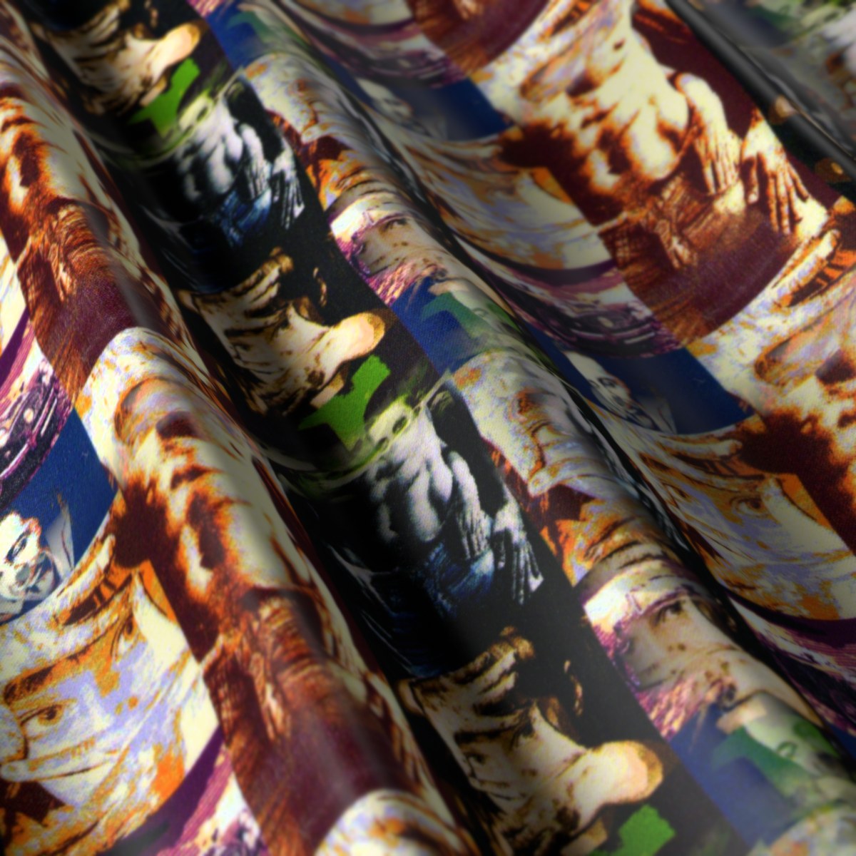 Flash Lining No. 28014, draped
