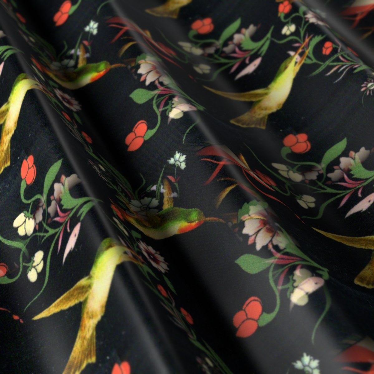 Flash Lining No. 28021, draped