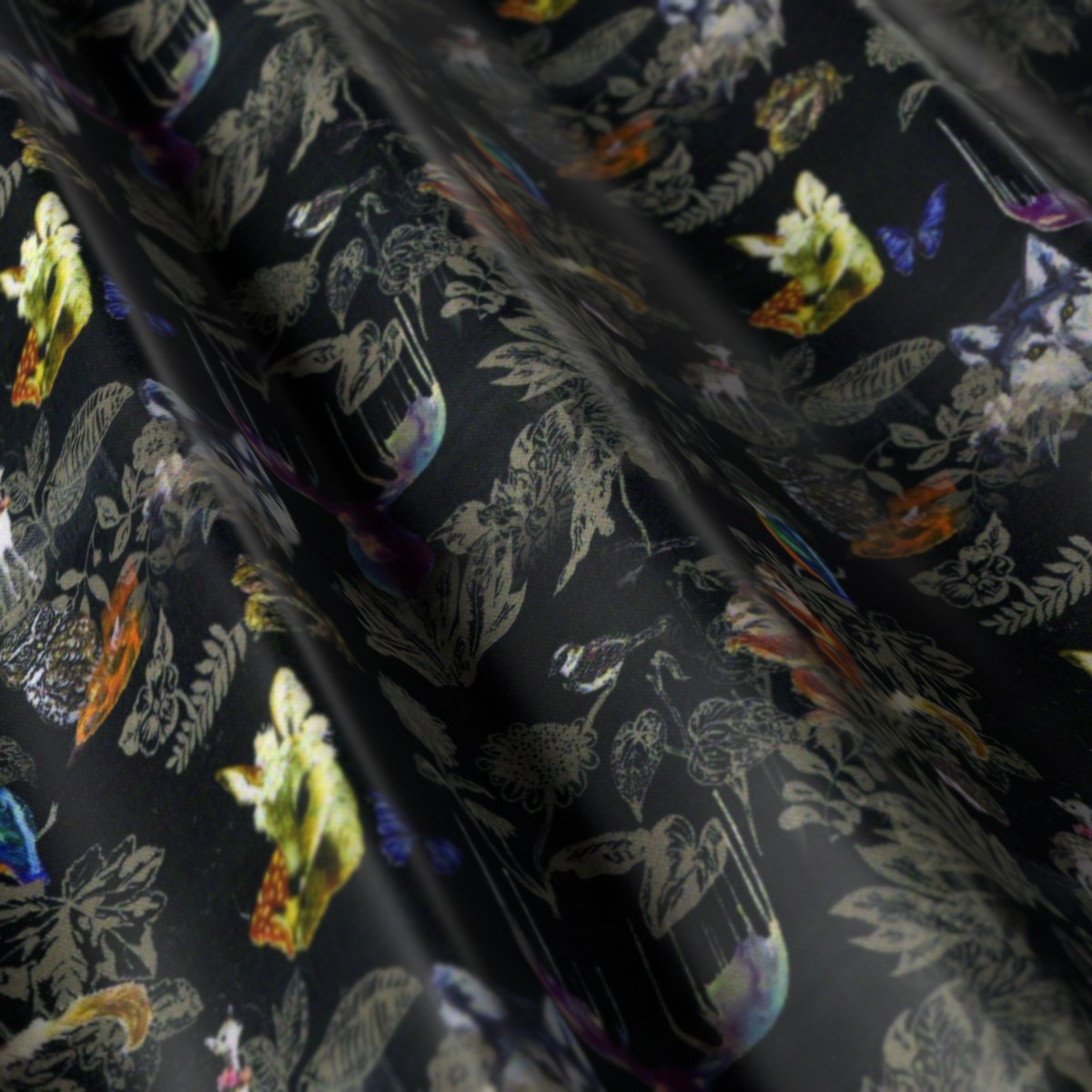 Flash Lining No. 28035, draped