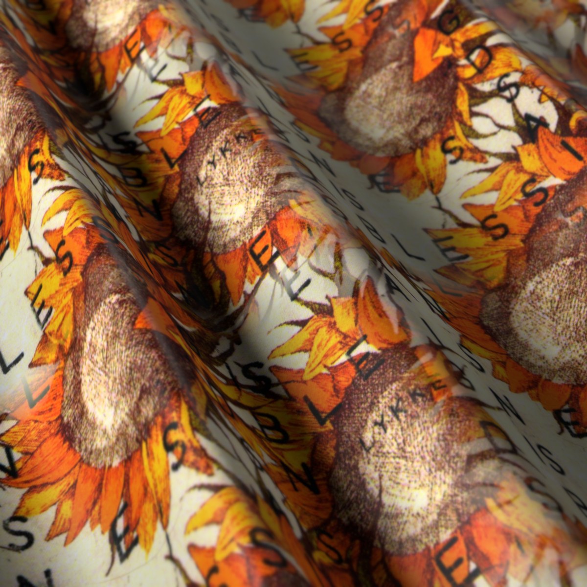 Flash Lining No. 28056, draped