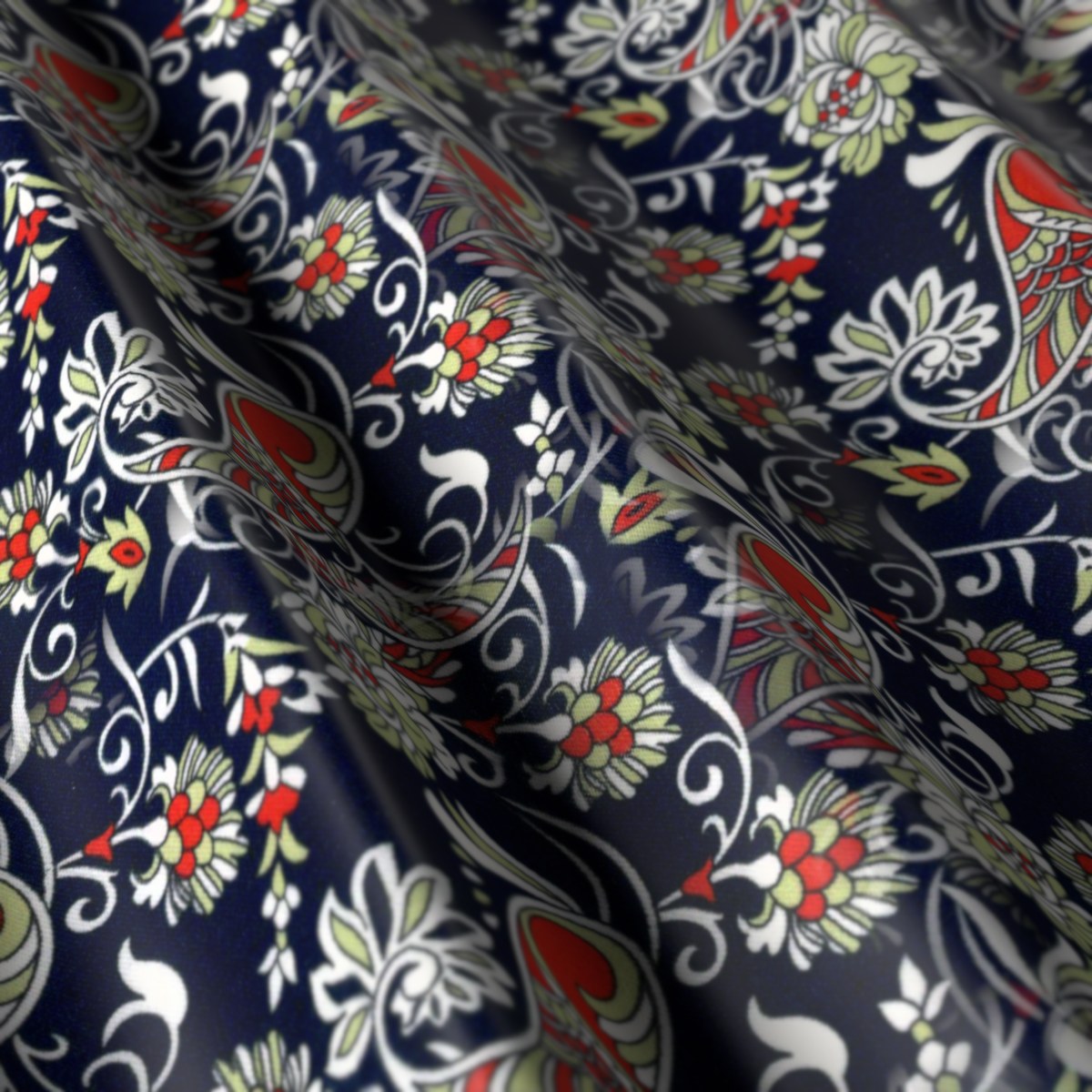 Flash Lining No. 28700, draped