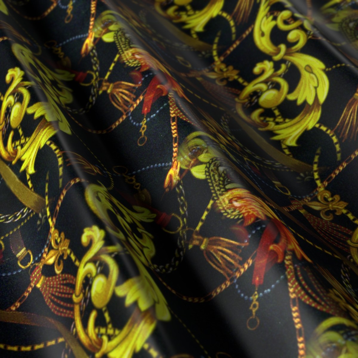 Flash Lining No. 28708, draped