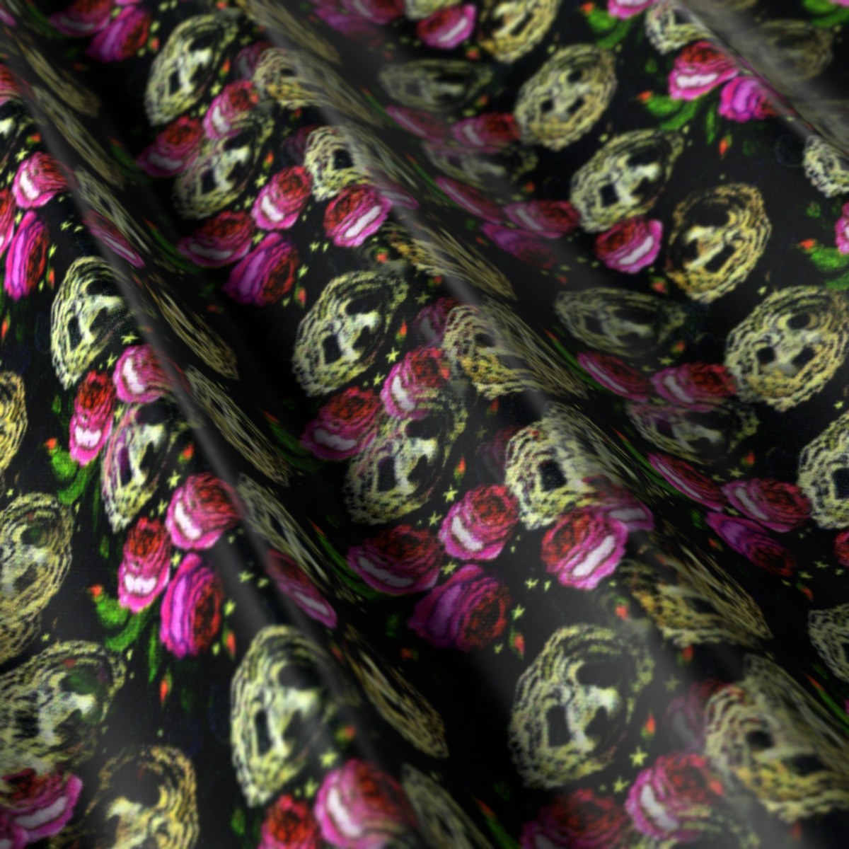 Flash Lining No. 28710, draped