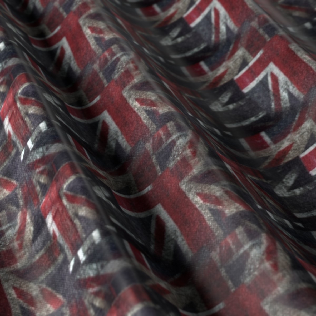 Flash Lining No. 28942, draped