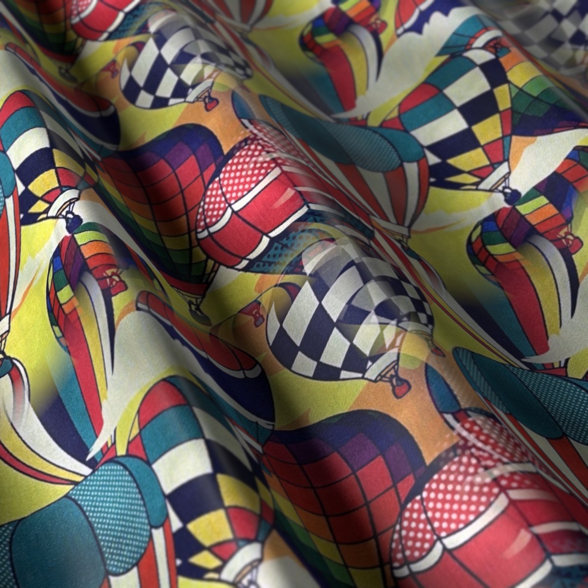 Flash Lining No. 28968, draped