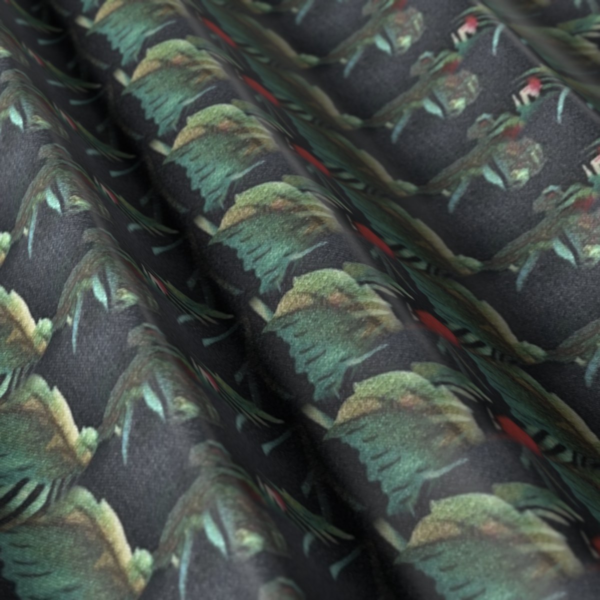 Flash Lining No. 29108, draped