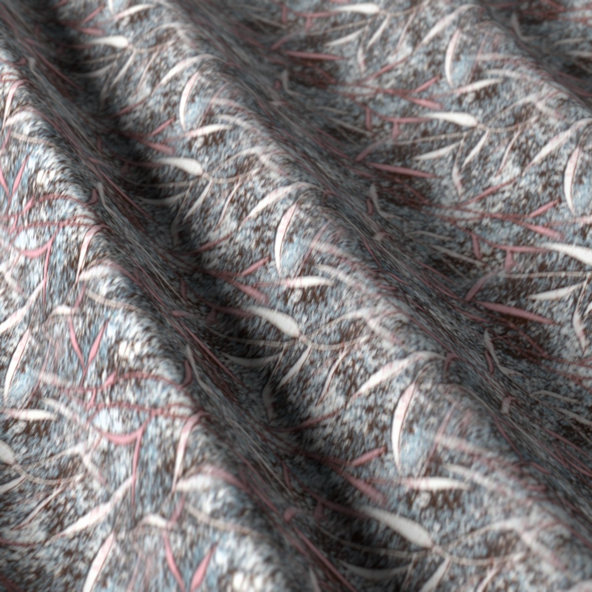 Printed Shirting No. 28107, draped