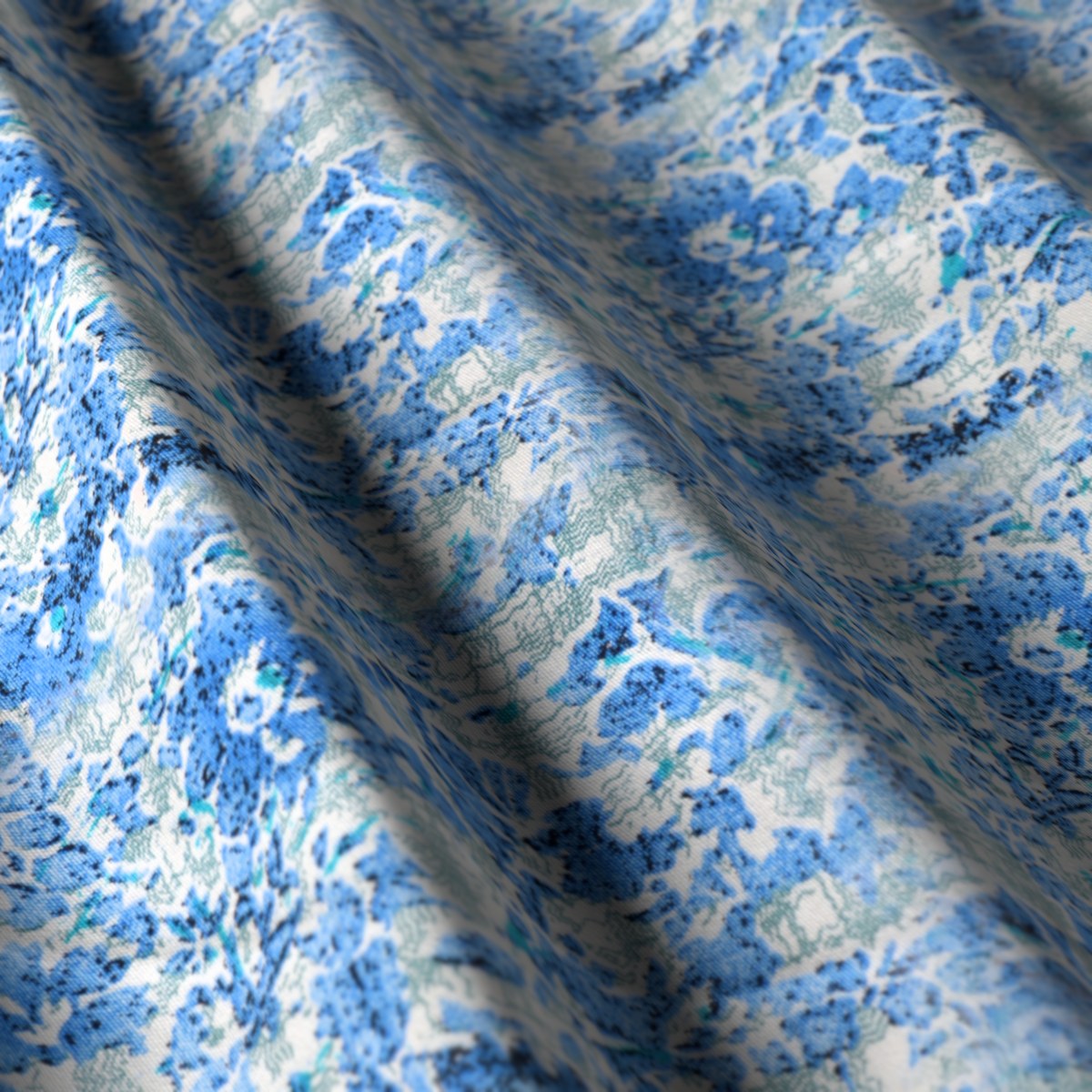 Printed Shirting No. 28115, draped