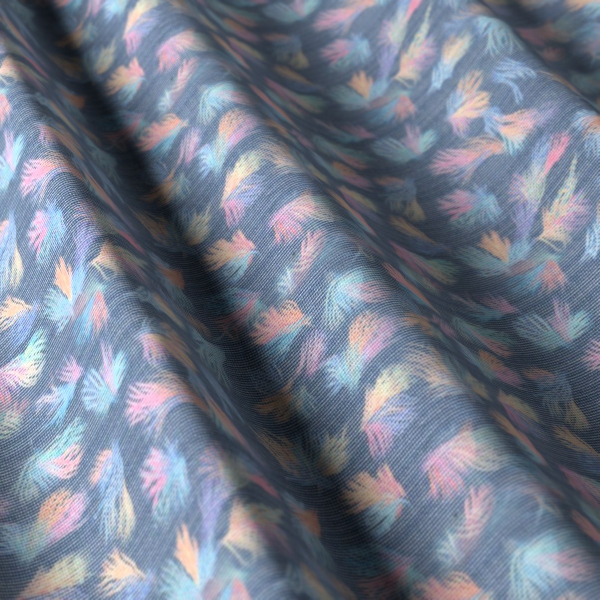 Printed Shirting No. 29607, draped