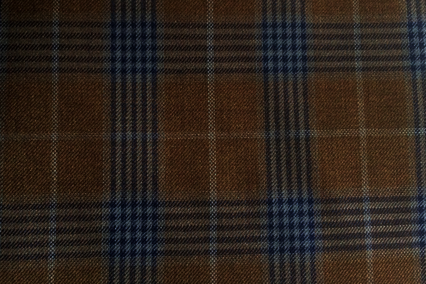 Sport Coats cloth 27370-180: BROWN W/BLUE CHECK