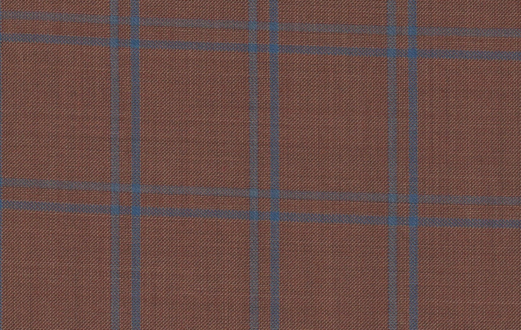 Sport Coats cloth 28821-160: OAK BROWN W/BLUE WPANE