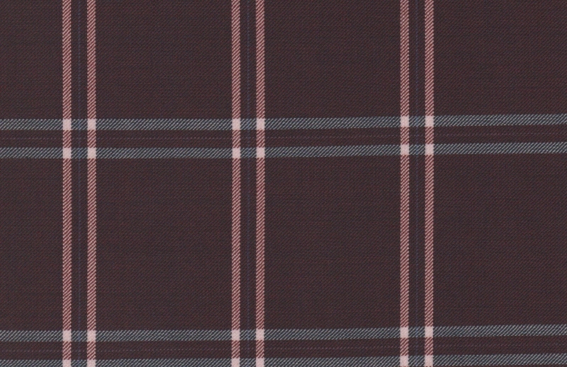 Sport Coats cloth 28846-160: BURGUNDY BIG WPANE