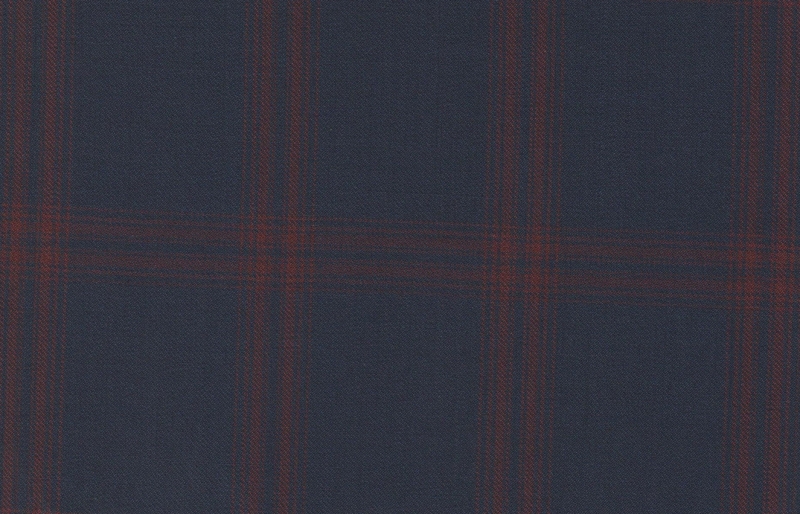 Sport Coats cloth 28863-160: NAVY W/RED WPANE
