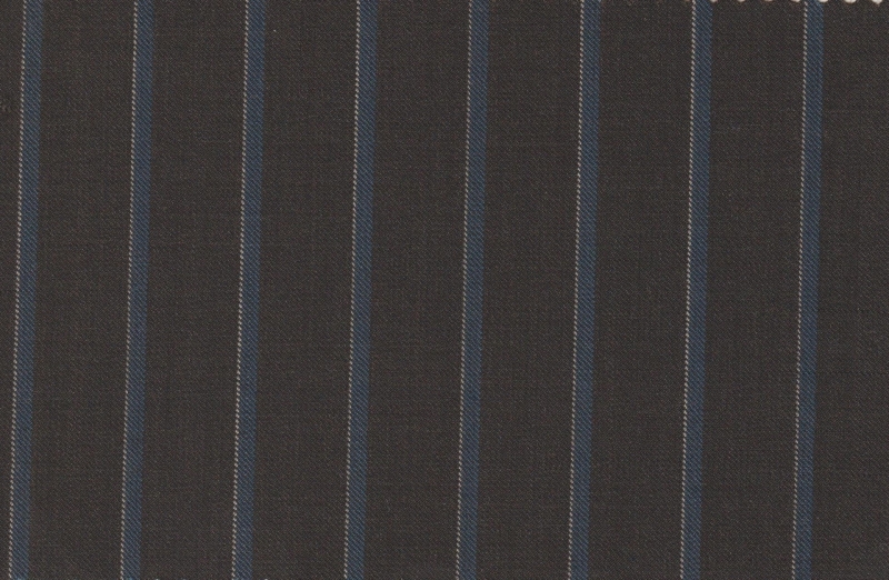 Sport Coats cloth 28868-160: BROWN W/ BLUE WIDE STR